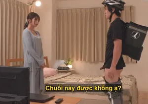 Bịt mắt khách hàng, chạm vào anh ta bên cạnh cô ấy, lấy con cặc lớn của anh ta ra và mút nó, cơ thể hình chữ S với cặp mông đẹp, quan hệ với anh ta từ phía sau và tạo ra một tiếng nổ lớn